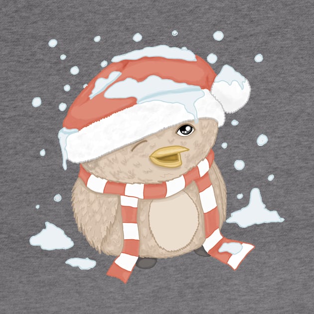 Lil Christmas Birdy Guy by Chelzzi